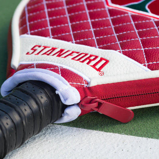 Stanford Cardinal Premium Quilted Pickleball Paddle Cover