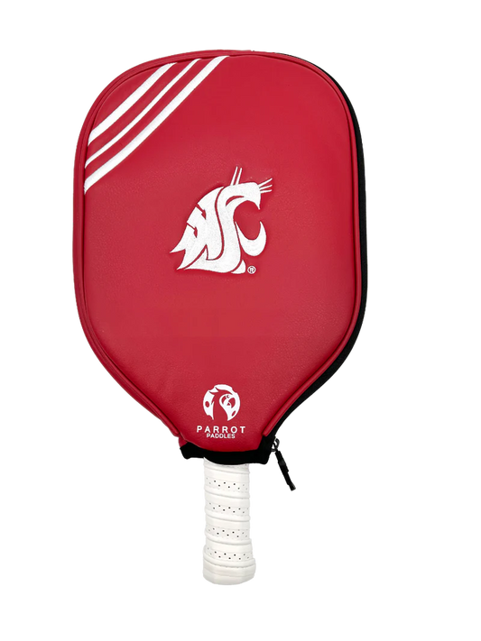 Washington State Cougars Embroidered Pickleball Paddle Cover