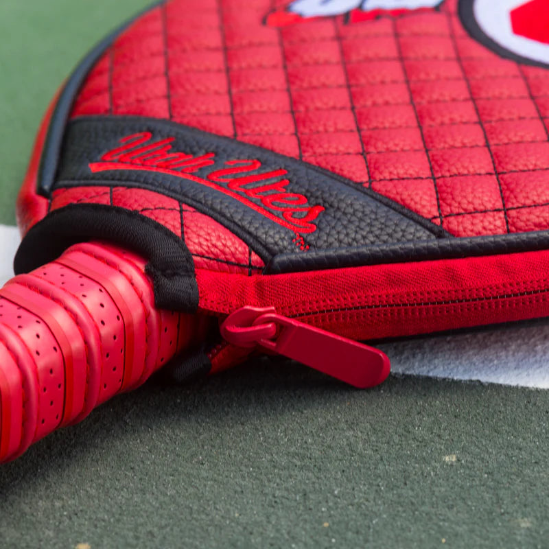 Utah Utes Premium Quilted Pickleball Paddle Cover