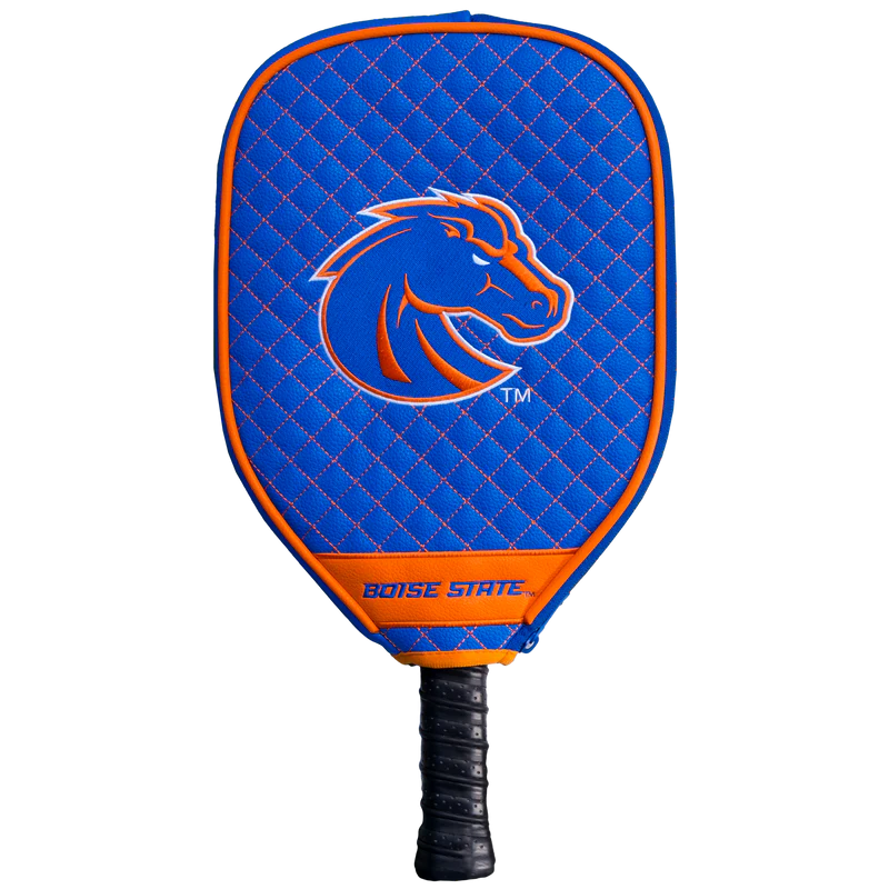 Boise State Broncos Premium Quilted Pickleball Paddle Cover