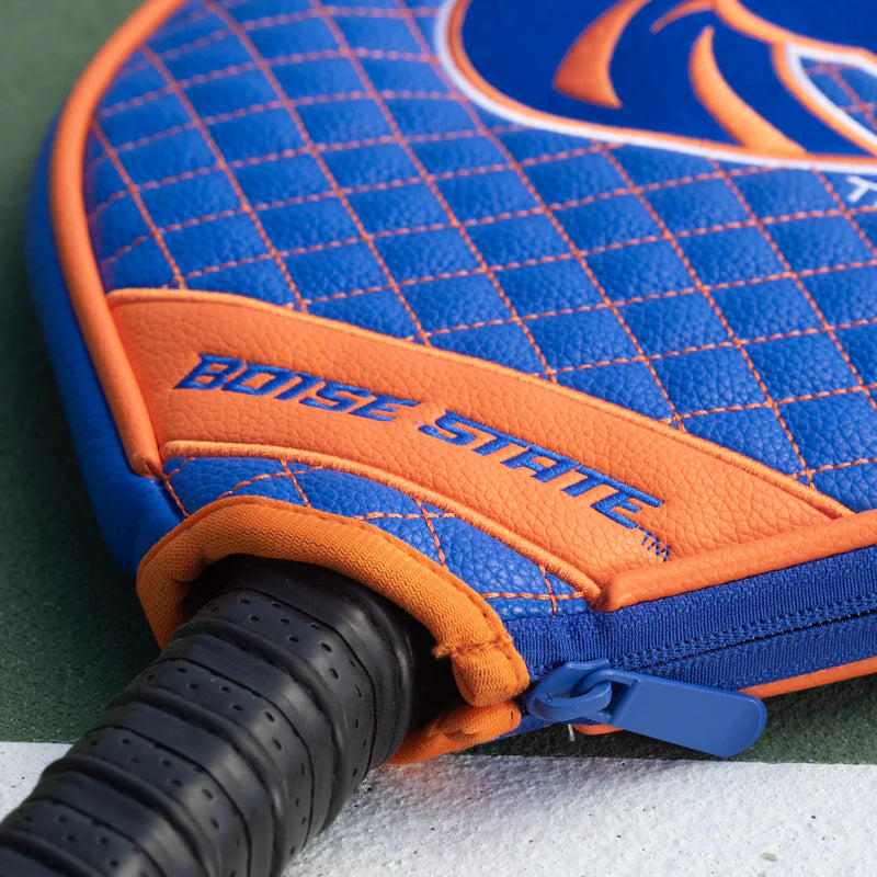 Boise State Broncos Premium Quilted Pickleball Paddle Cover