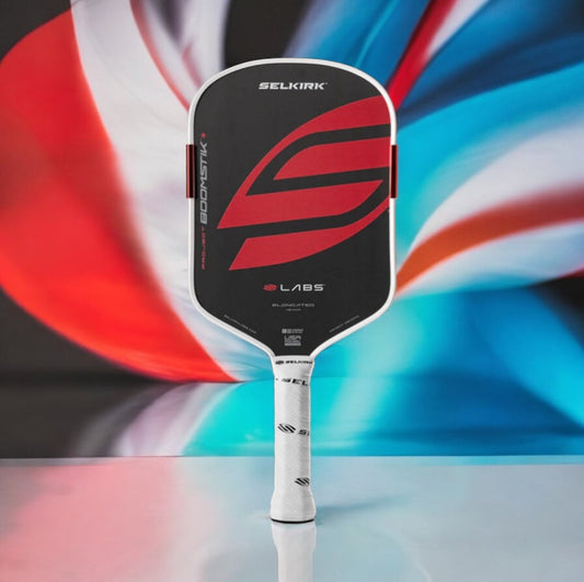 Selkirk Boomstik Elongated Pickleball Paddle & Limited Edition Cover "DUPR the Great"