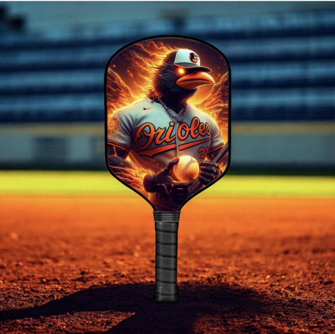Baltimore Orioles - MLB - Pickleball Paddle