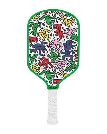 Pro 1 Pickleball Paddle 16mm: Keith Haring #3