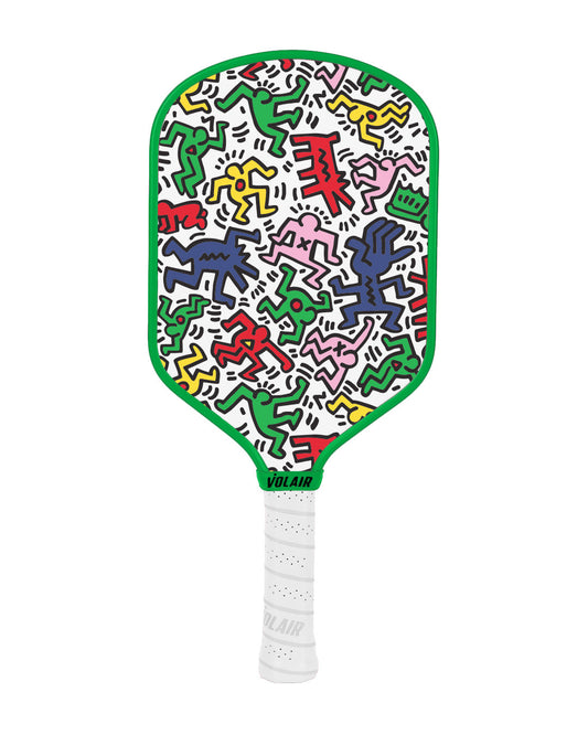 Pro 1 Pickleball Paddle 16mm: Keith Haring #3