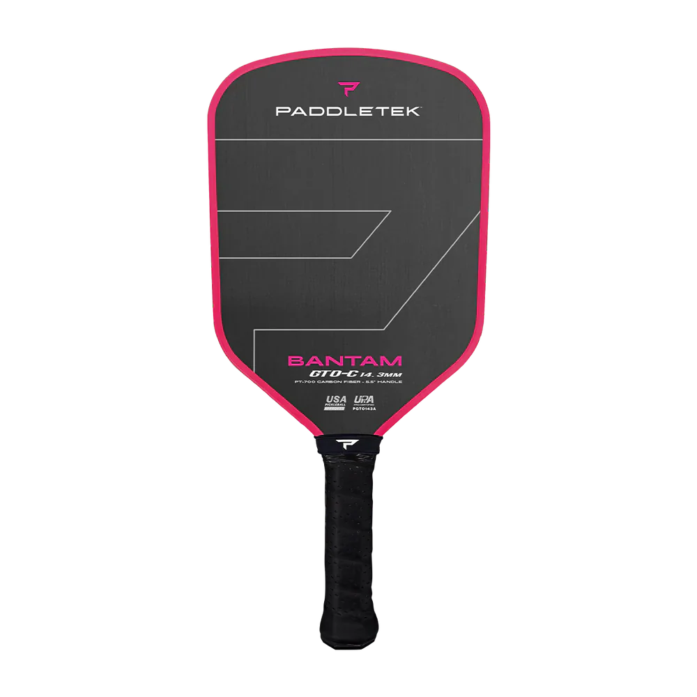 Paddletek Bantam GTO-C 14.3mm Knockout Pink Pickleball Paddle