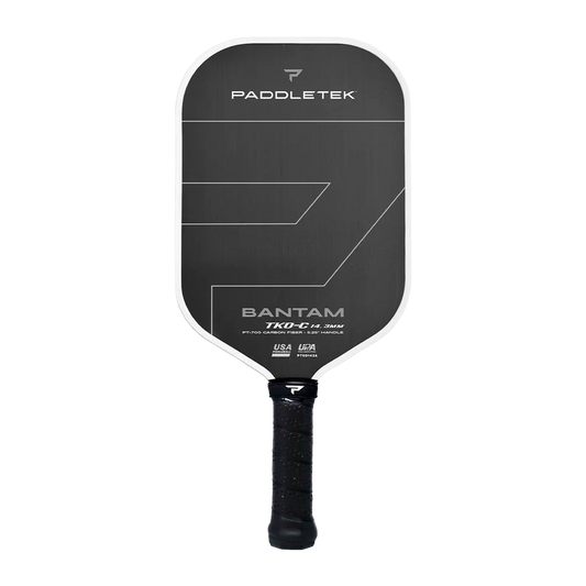 Paddletek Bantam TKO-C 12.7 Titanium White Pickleball Paddle