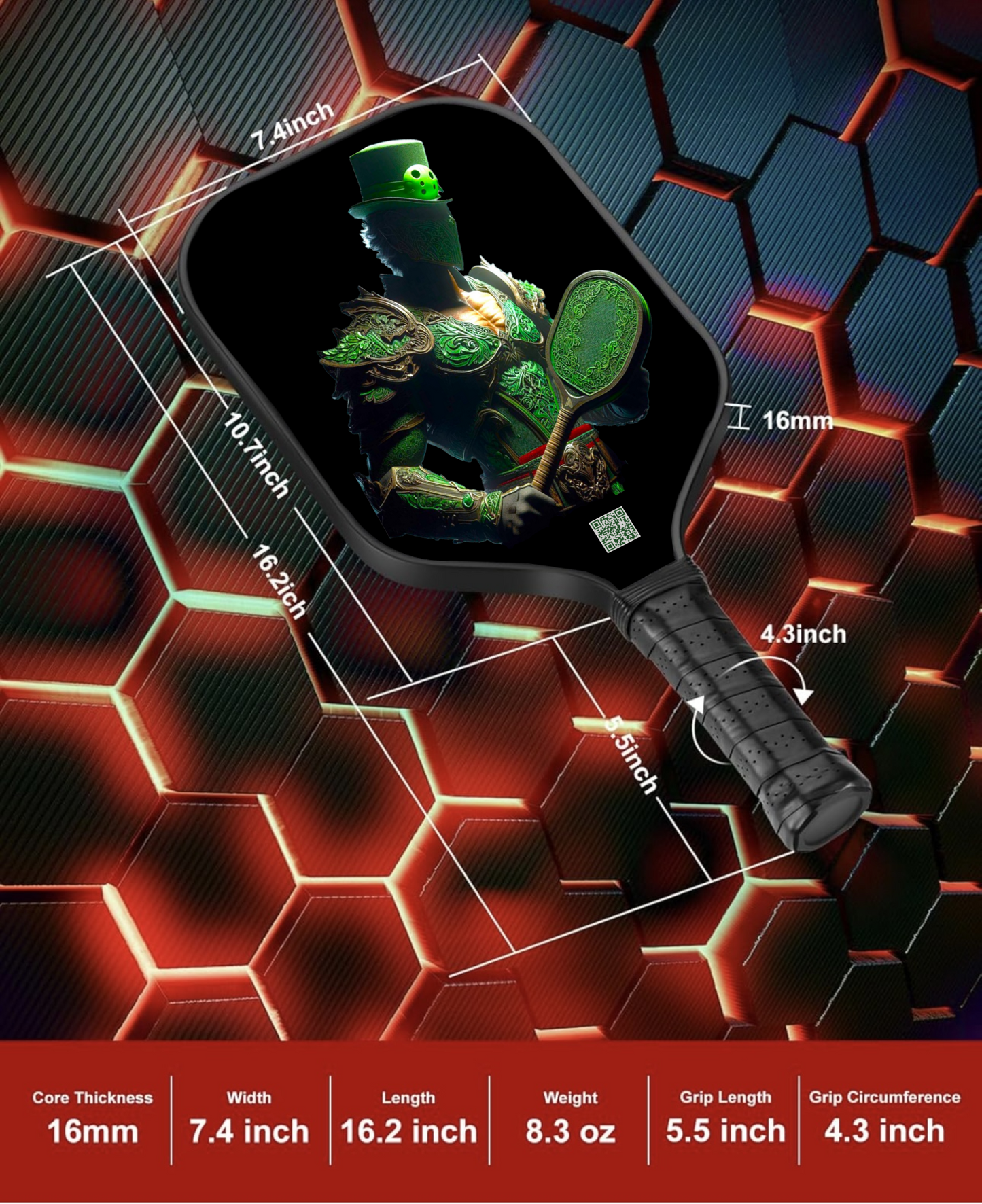Sub-Zero - Mortal Kombat - Pickleball Paddle