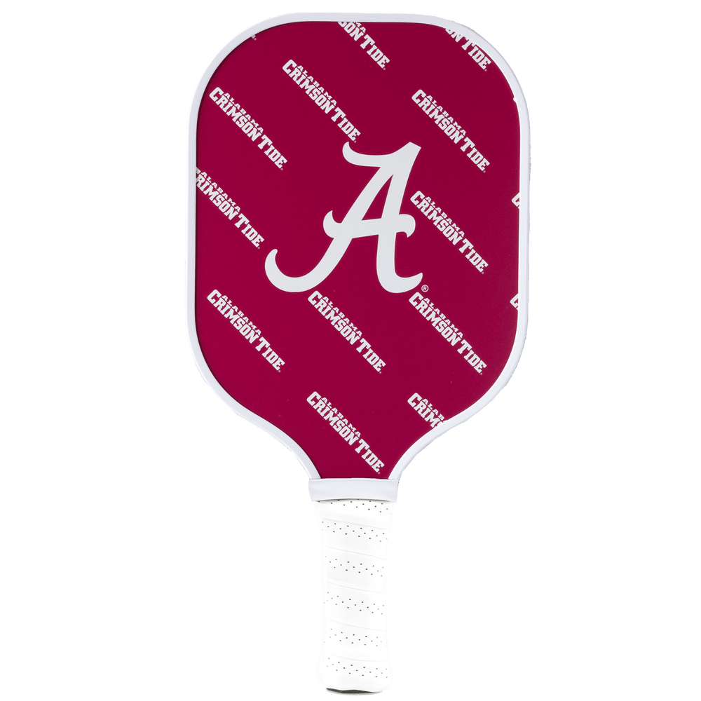 Alabama Crimson Tide Pickleball Paddle | Carbon Fiber Face | 12mm Core - Club Rehab