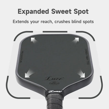 Luzz Pro Cannon Mad Pickler Edition Pickleball Paddle & Cover
