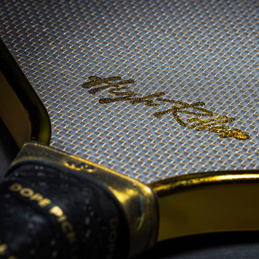 High Roller Chrome Gold Pickleball Paddle