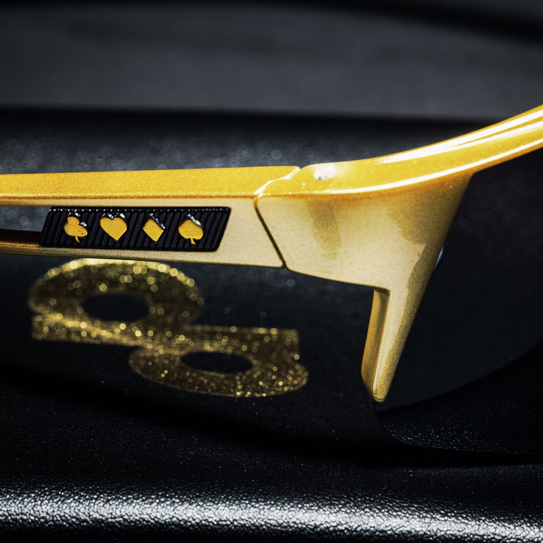 High Roller Black & Gold Performance Sunglasses