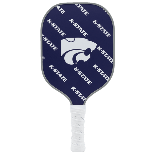 Kansas State Wildcats Pickleball Paddle | Carbon Fiber Face | 12mm Core - Club Rehab
